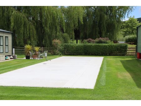 Pitch Backing on to fishing pools 2025