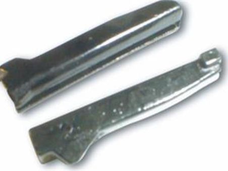 Isabella Zip Stop Ends 2pcs