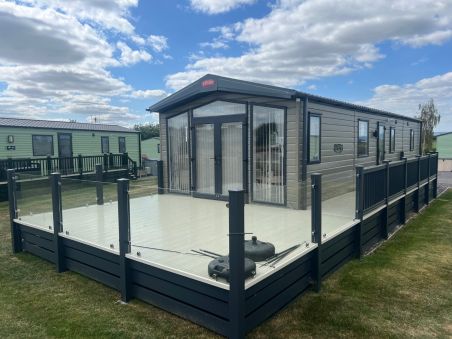 Carnaby Lakehouse Lodge at Manor Wood Country Caravan Park