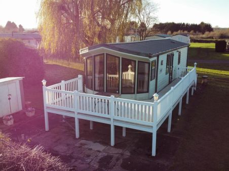 Willerby Aspen Scenic with nature reserve view