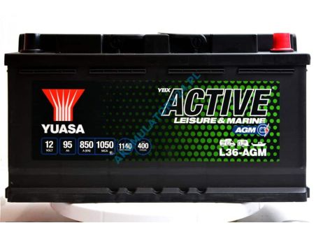 GS Yuasa Leisure Battery L36 AGM 95AH